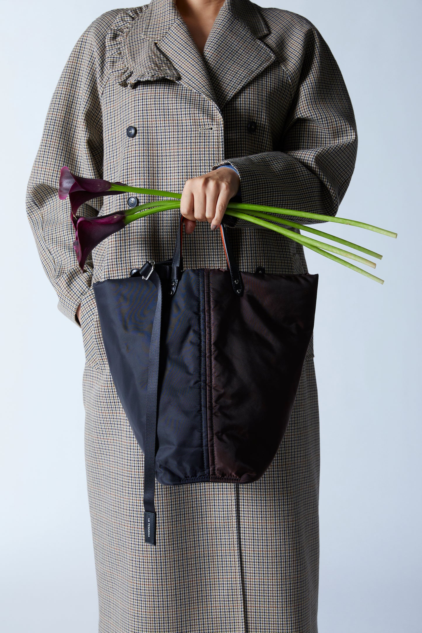 NASTRO TOTE PUFFY  (BICOLOR)